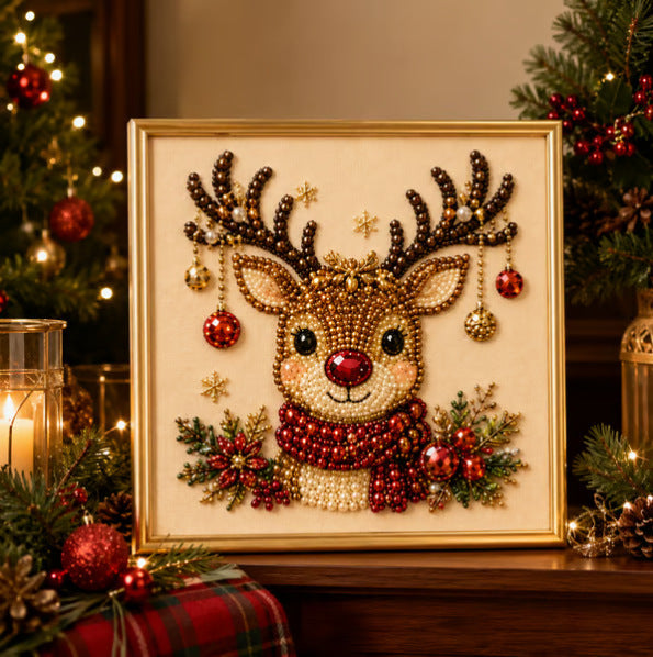 Framed Christmas Diamond DIY Kit