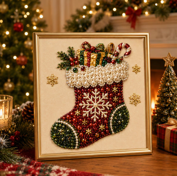 Framed Christmas Diamond DIY Kit