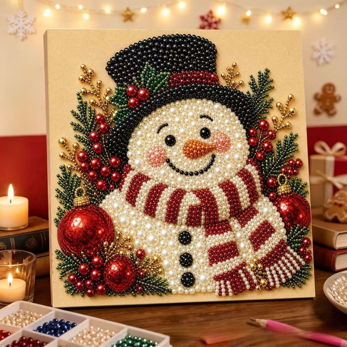 Framed Christmas Diamond DIY Kit
