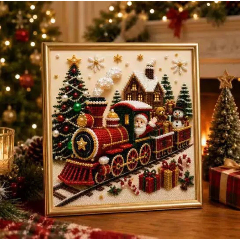 Framed Christmas Diamond DIY Kit