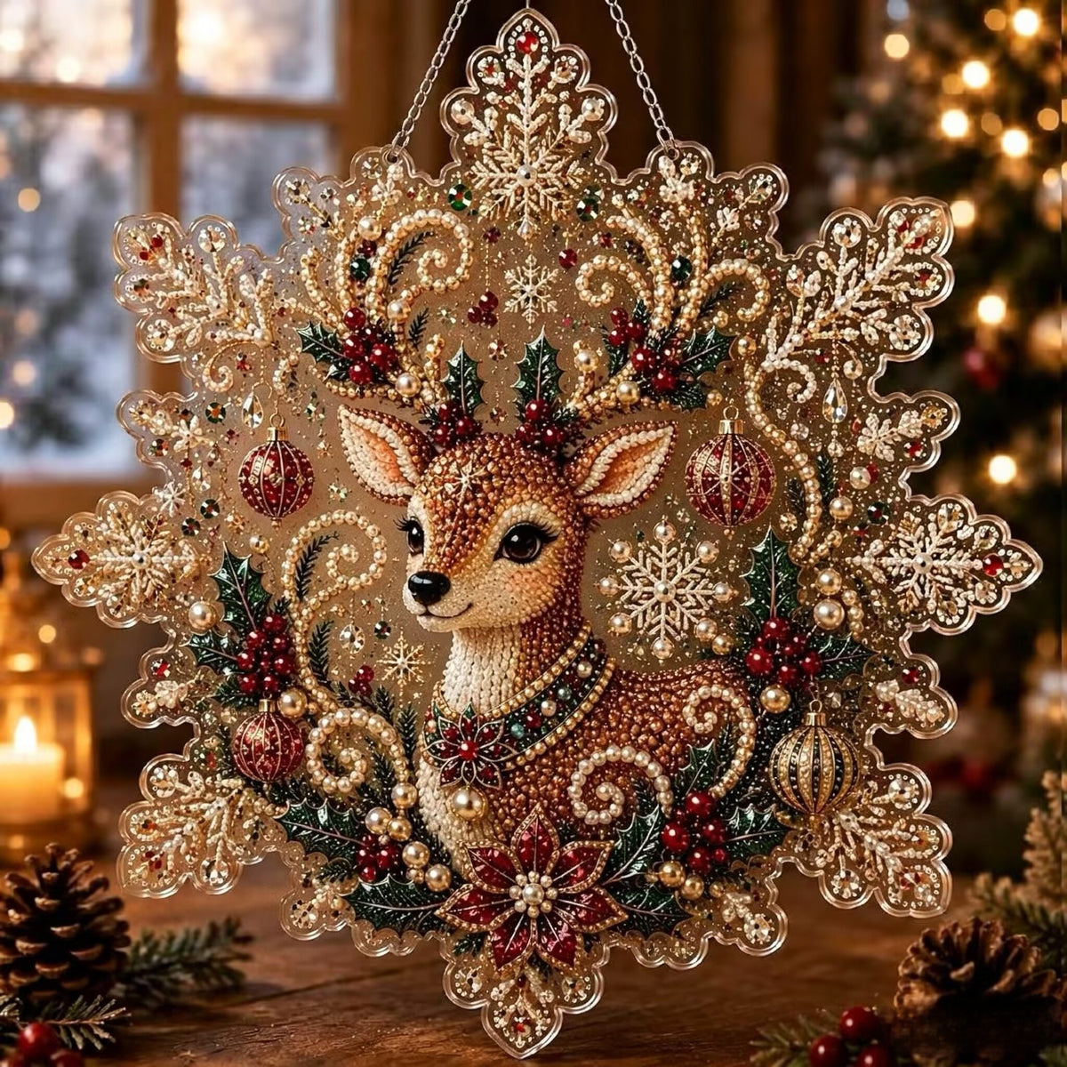 Christmas Ornament Diamond DIY Kit