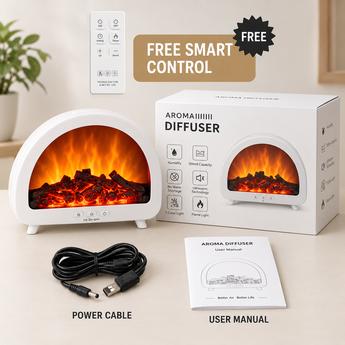 Cozy Fireplace Diffuser